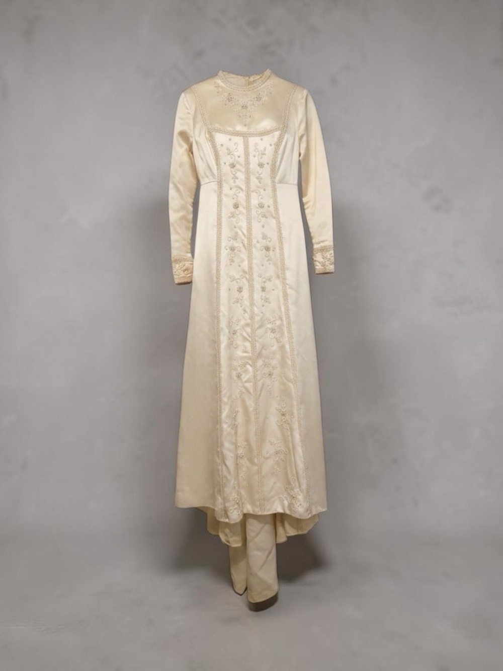 Wedding dress vintage 1970 house of bianchi see details in photos for size